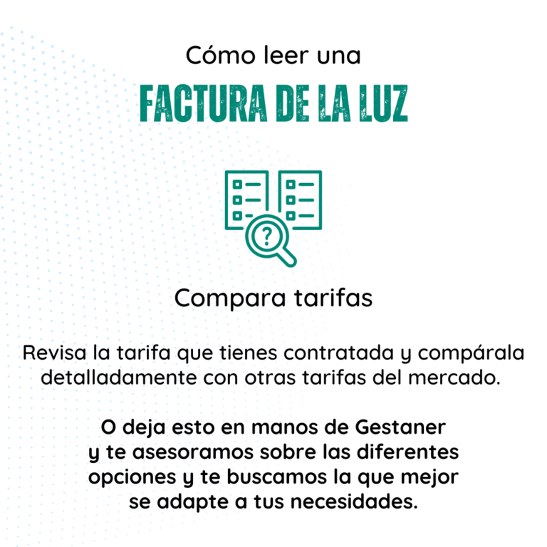 Cómo leer una factura de la luz 4