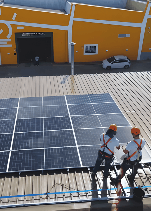 Mantenimiento y limpieza de paneles solares Gestaner Murcia